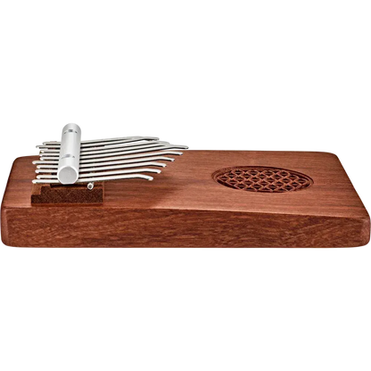 Meinl Sonic Energy Solid Kalimba, 10 notes, Zambesi Redwood, Flower of Life