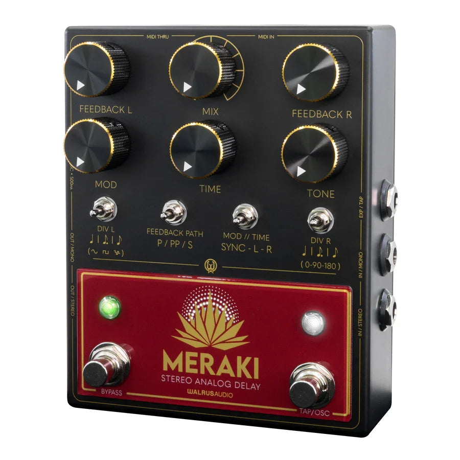 Walrus Audio Meraki Stereo Analog Dual Delay