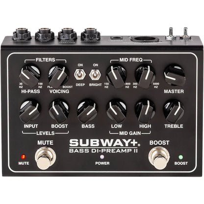 Mesa Boogie Subway+ Bass DI-Preamp II Pedal