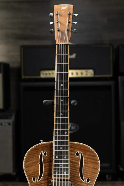Mule Resophonic Mavis Custom Resonator-Electric Guitar with Hardshell Case - Used