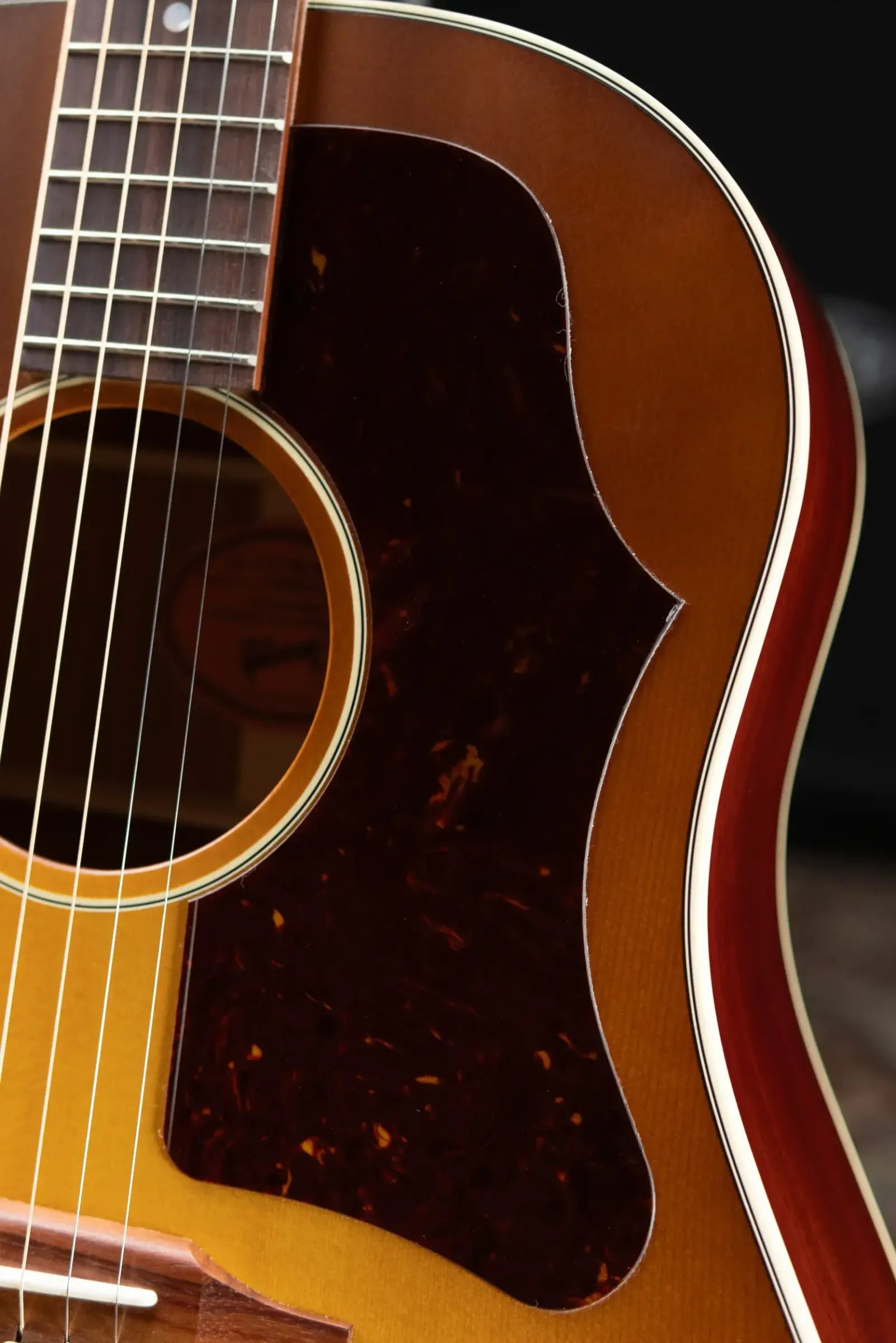 Gibson J-45 Faded '50s Acoustic/Electric Guitar - Faded Vintage Sunburst with Hardshell Case - B-Stock