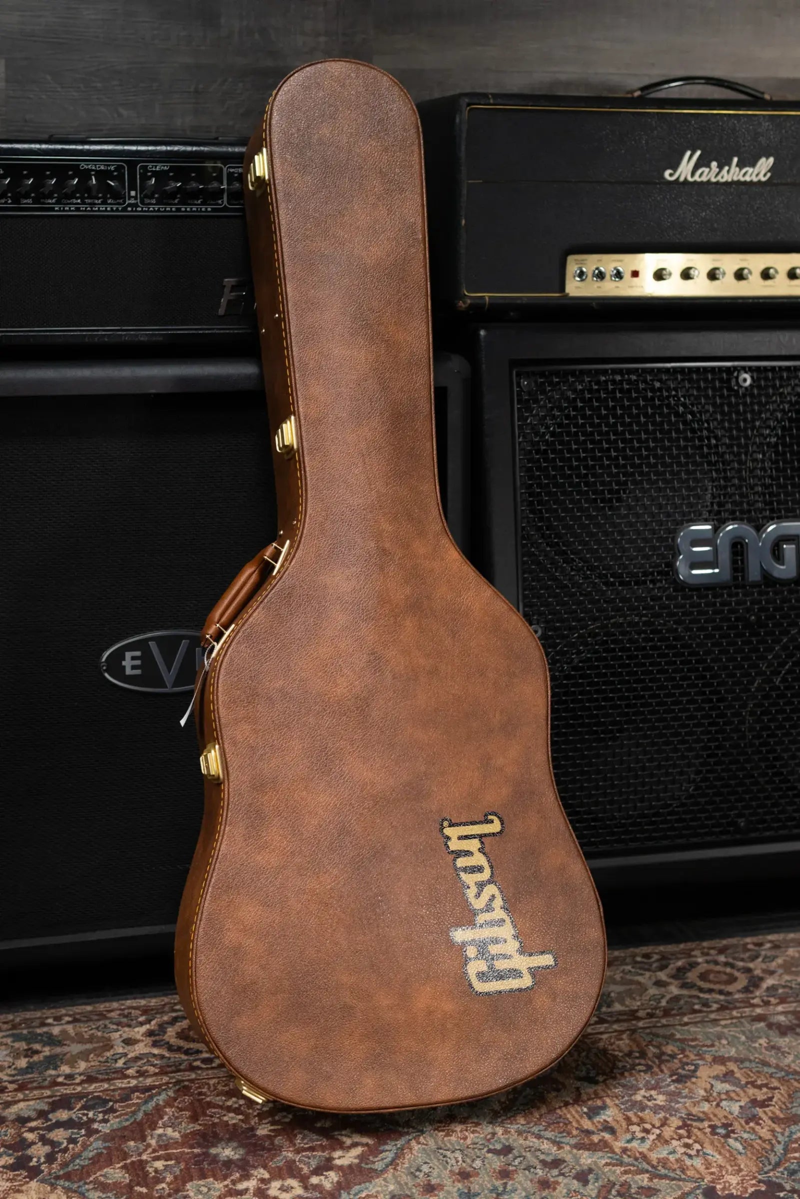 Gibson J-45 Faded '50s Acoustic/Electric Guitar - Faded Vintage Sunburst with Hardshell Case - B-Stock
