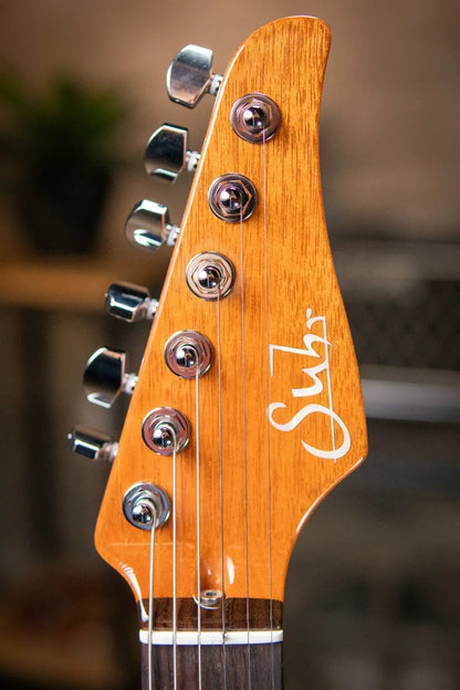 New 7 6 lbs Suhr Custom Shop Classic T Match Burst Edge Trans Whale Blue Burst haggertys 04