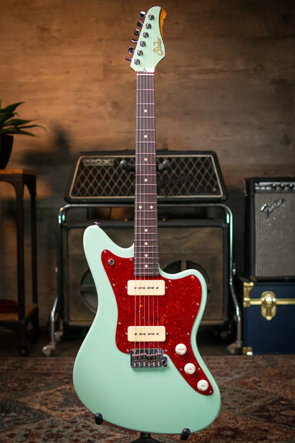 Suhr Custom Shop Classic JM - Surf Green with Hardshell Case