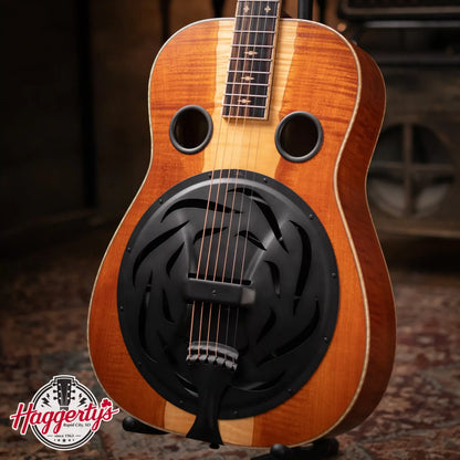 Beard Guitars Legacy E Model Round Neck - Custom Natural with Two Tone Upper Bout