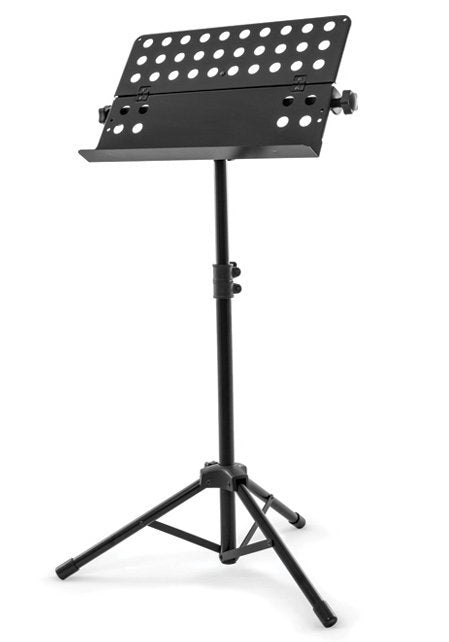 Nomad Folding Orchestra Music Stand with Perforated Desk
