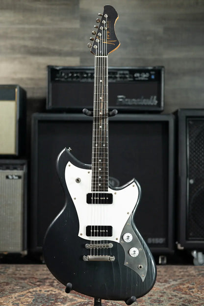 Novo Custom Serus P2 Electric Guitar - Charcoal Frost with Gig Bag