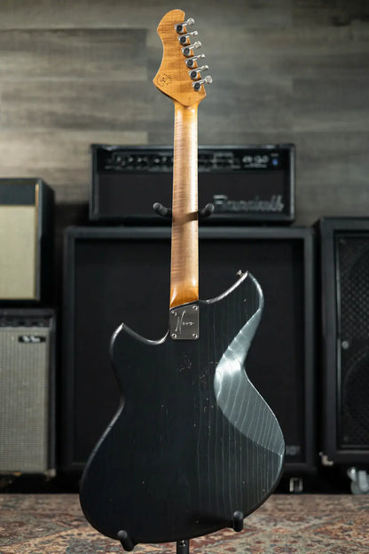 Novo Custom Serus P2 Electric Guitar - Charcoal Frost with Gig Bag
