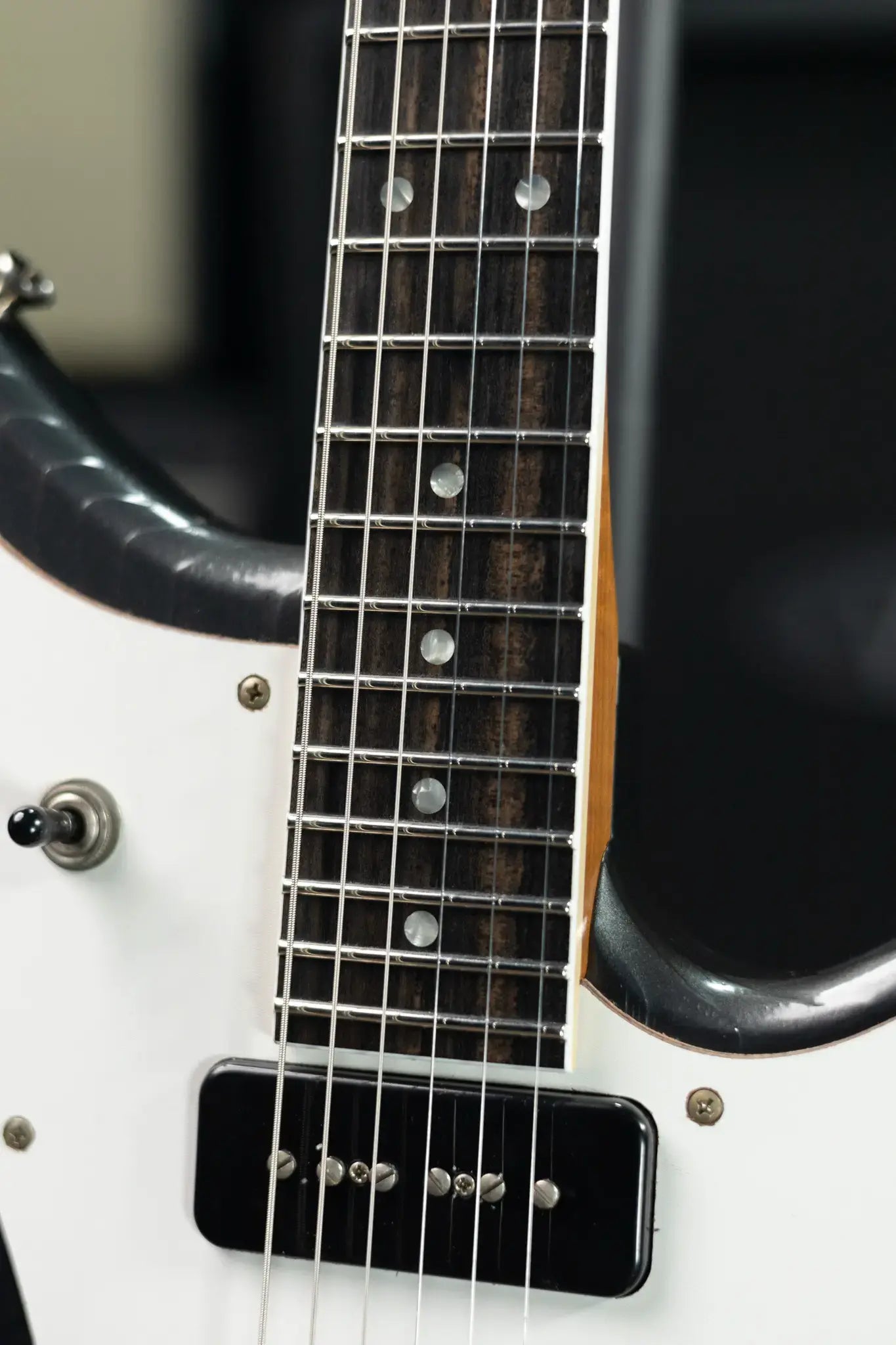 Novo Custom Serus P2 Electric Guitar - Charcoal Frost with Gig Bag