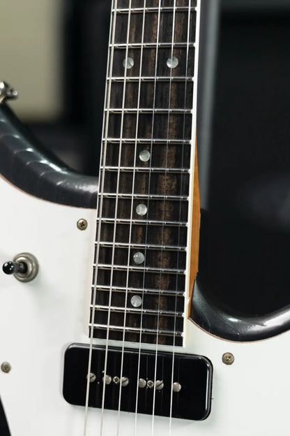 Novo Custom Serus P2 Electric Guitar - Charcoal Frost with Gig Bag