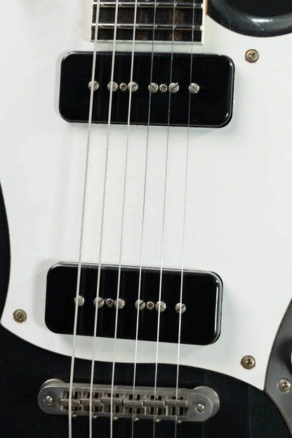 Novo Custom Serus P2 Electric Guitar - Charcoal Frost with Gig Bag