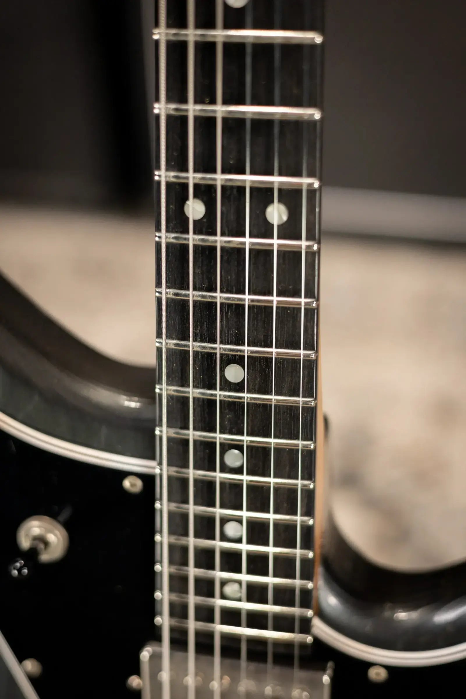 Novo Custom Shop Serus H2 Electric Guitar - Charcoal Frost with Gig Bag