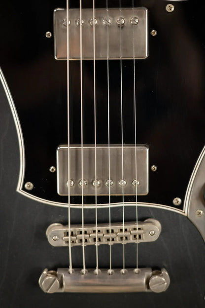 Novo Custom Shop Serus H2 Electric Guitar - Charcoal Frost with Gig Bag