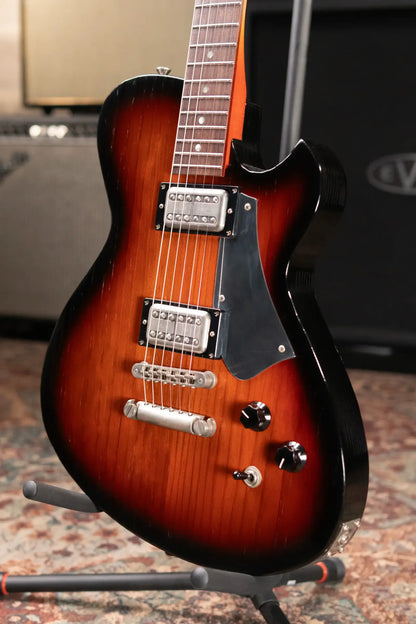 Novo Custom Shop Solus H2 Electric Guitar - Firebird Burst with Gig Bag