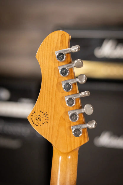 Novo Custom Shop Solus M1 Electric Guitar - Mary Kaye White with Gig Bag