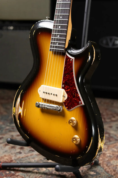 Novo Custom Solus M1 Electric Guitar - TV Burst with Gig Bag