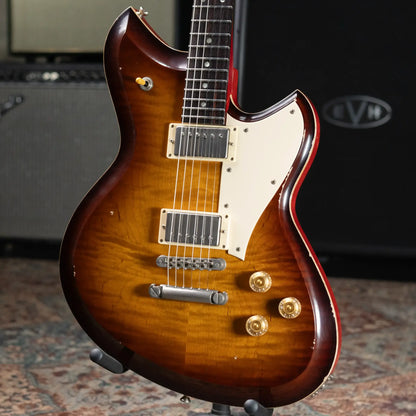 Novo Dealer Limited Chambered Serus H2 Electric Guitar - Tobacco Burst/Faded Cherry Back with Gig Bag