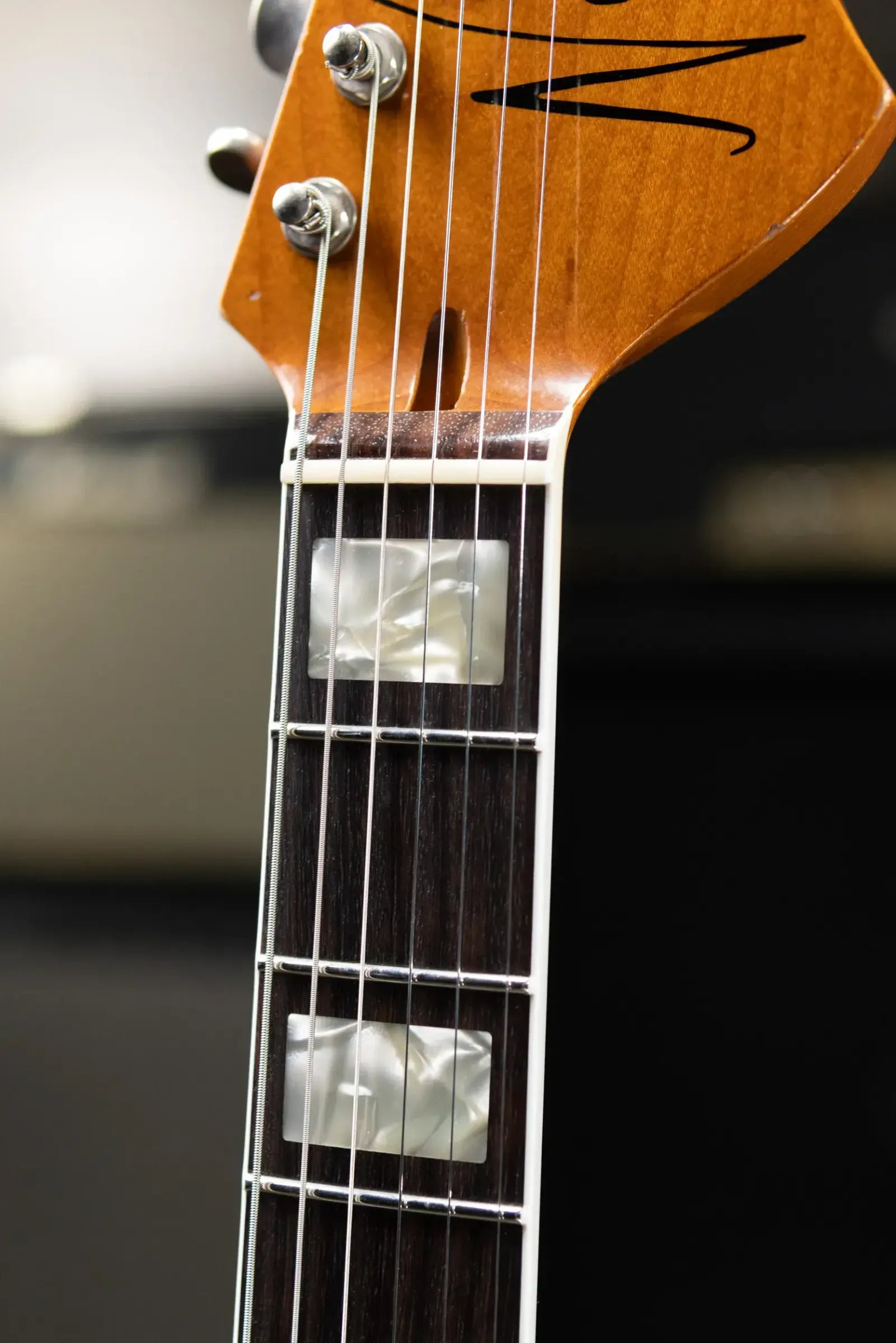 Novo Dealer Limited Miris JHH Electric Guitar - Amber with Gig Bag