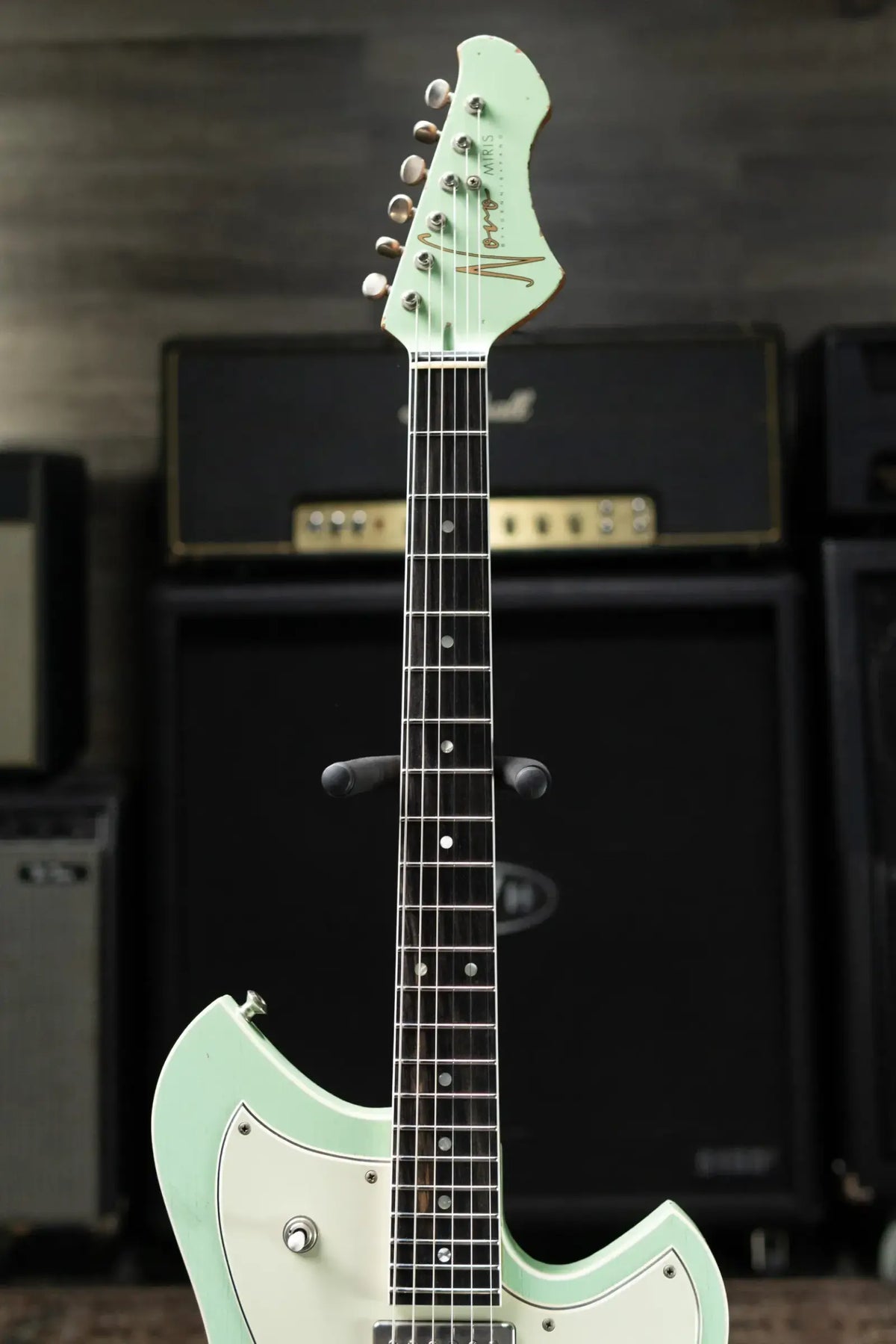 Novo Miris JHH Custom Electric Guitar - Surf Green with Deluxe Padded Soft Case - Used