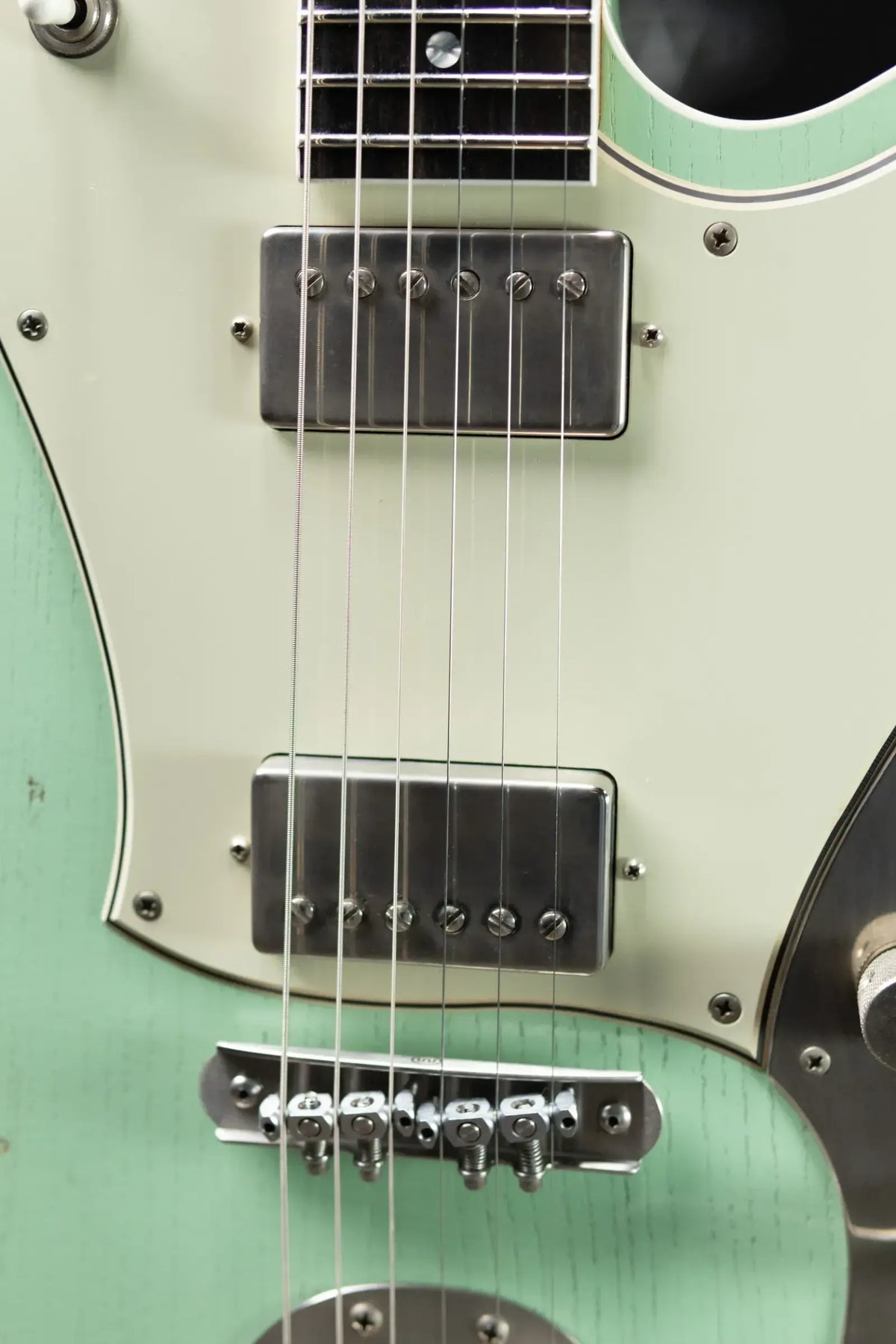 Novo Miris JHH Custom Electric Guitar - Surf Green with Deluxe Padded Soft Case - Used