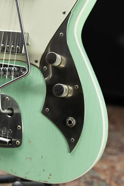 Novo Miris JHH Custom Electric Guitar - Surf Green with Deluxe Padded Soft Case - Used