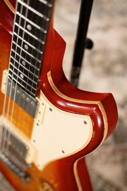 Novo Serus H2 Electric Guitar - Faded Cherry Burst with Gig Bag