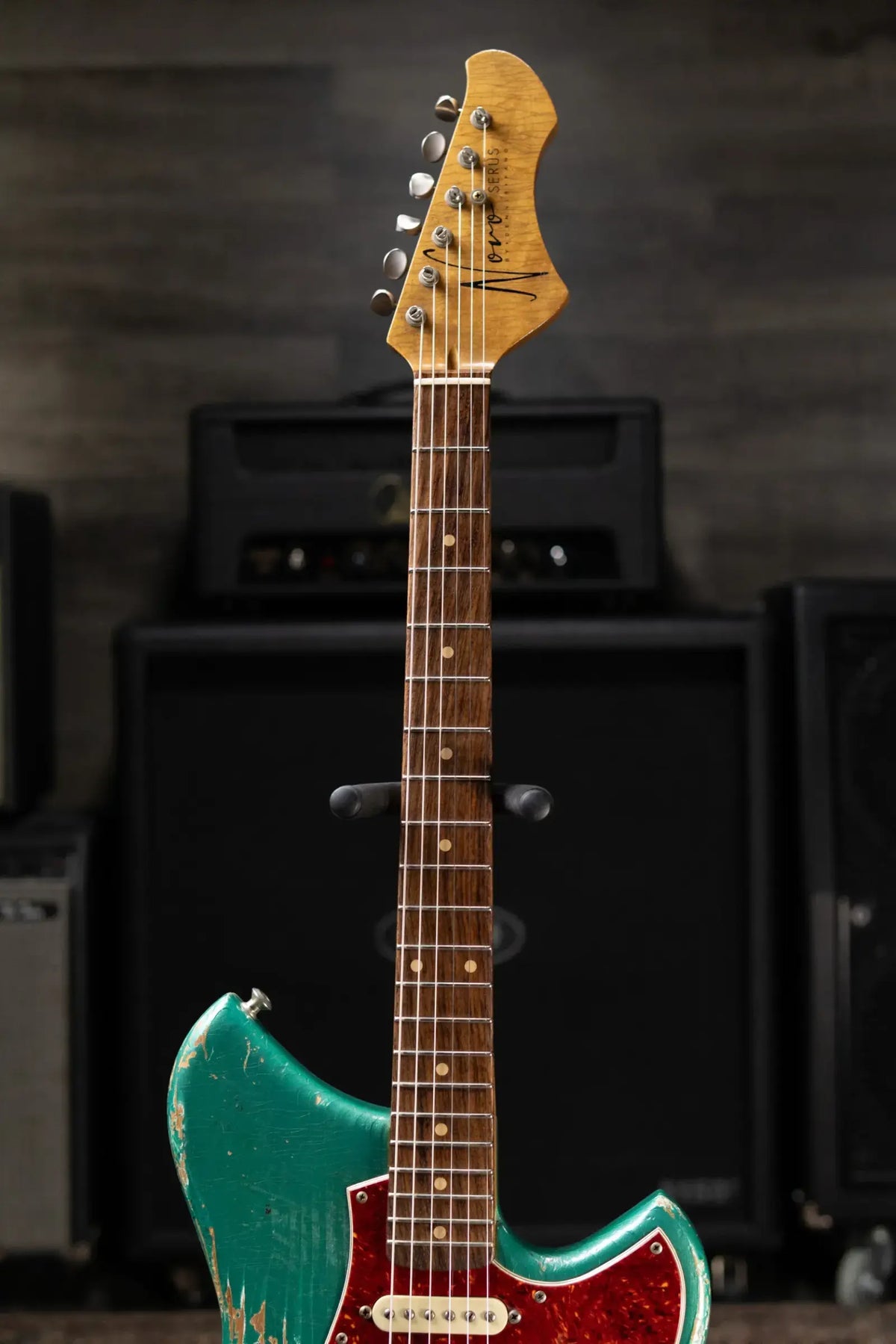 Novo Serus S Electric Guitar - Sherwood Green with Mono Gig Bag - Used