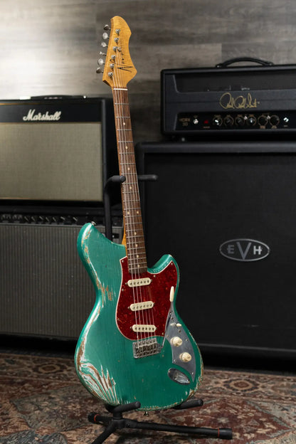 Novo Serus S Electric Guitar - Sherwood Green with Mono Gig Bag - Used