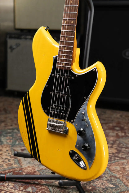 Novo Serus S HSS Electric Guitar - Vandalism Yellow with Black Pinstripe with Mono Gig Bag - Used