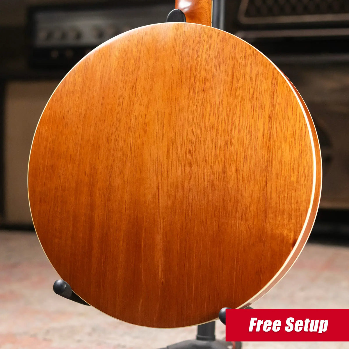 OME Banjos Gold Hill Primrose Classic 5-String Resonator Banjo with Hardshell Case