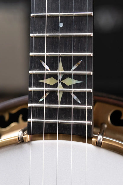OME Banjos Gold Hill Vintage Alpha 5-String Resonator Banjo with Hardshell Case