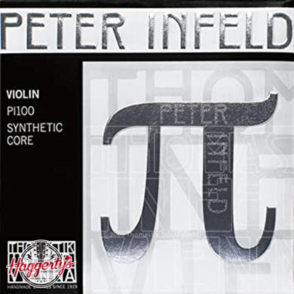 Thomastik-Infeld PI101 Peter Infeld Violin String Set - 4/4 Size with Tin-plated E