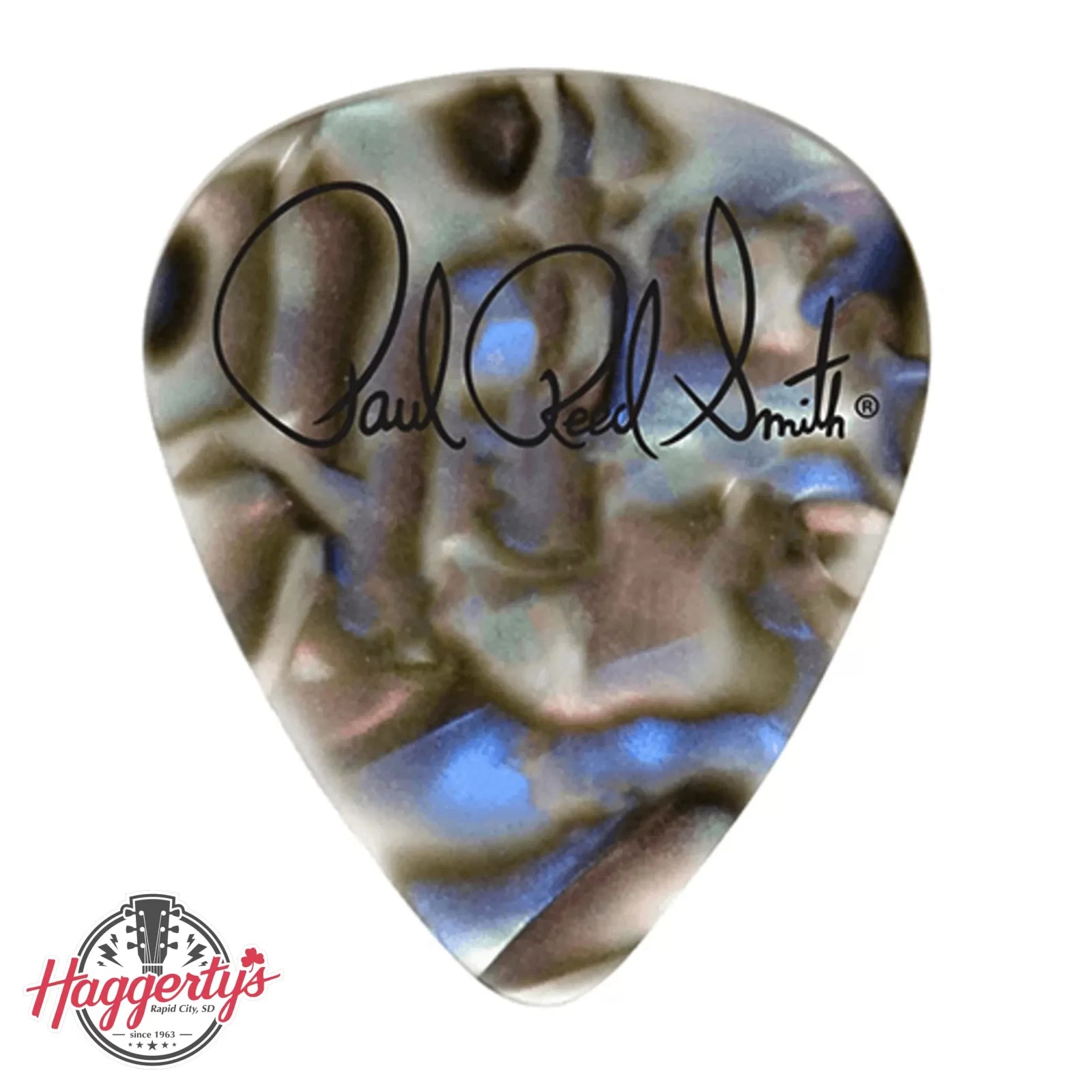 PRS Celluloid Picks - 12 Pack, Abalone, Thin