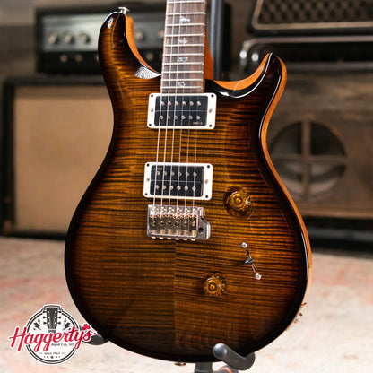 PRS Custom 24 40th Anniversary Limited Edition Electric Guitar - Tiger Eye Smokeburst with Hardshell Case