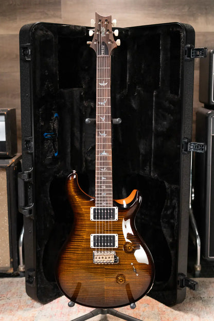 PRS Custom 24 40th Anniversary Limited Edition Electric Guitar - Tiger Eye Smokeburst with Hardshell Case