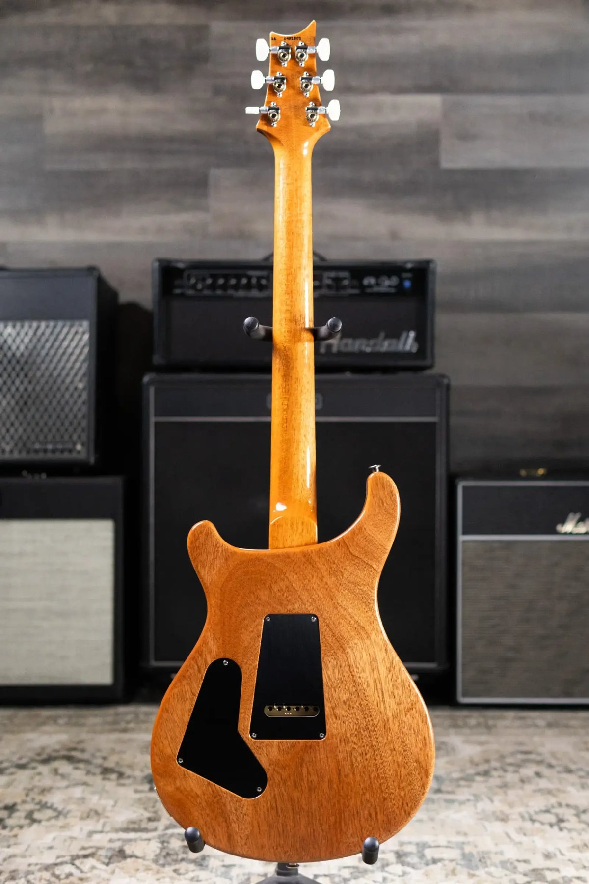 PRS Custom 24 "Birds of a Feather" Limited Edition Artist Top Electric Guitar - Charcoal Microburst with Hardshell Case