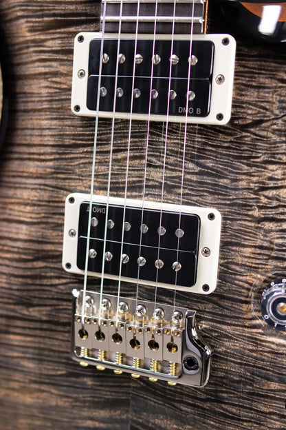 PRS Custom 24 "Birds of a Feather" Limited Edition Artist Top Electric Guitar - Charcoal Microburst with Hardshell Case