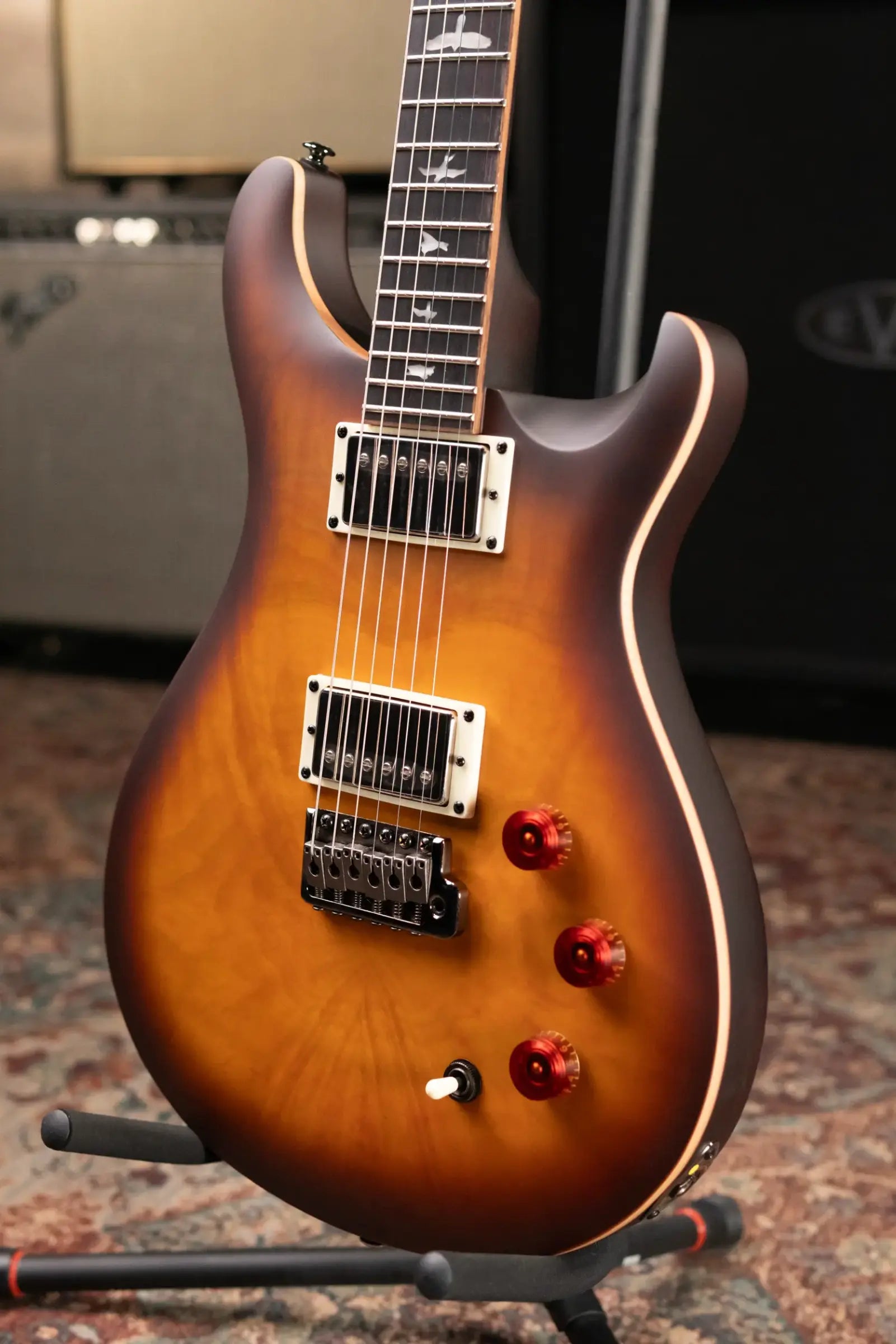 PRS DGB22MT SE DGT David Grissom Solid Body Electric Guitar - McCarty Tobacco Sunburst with Gig Bag