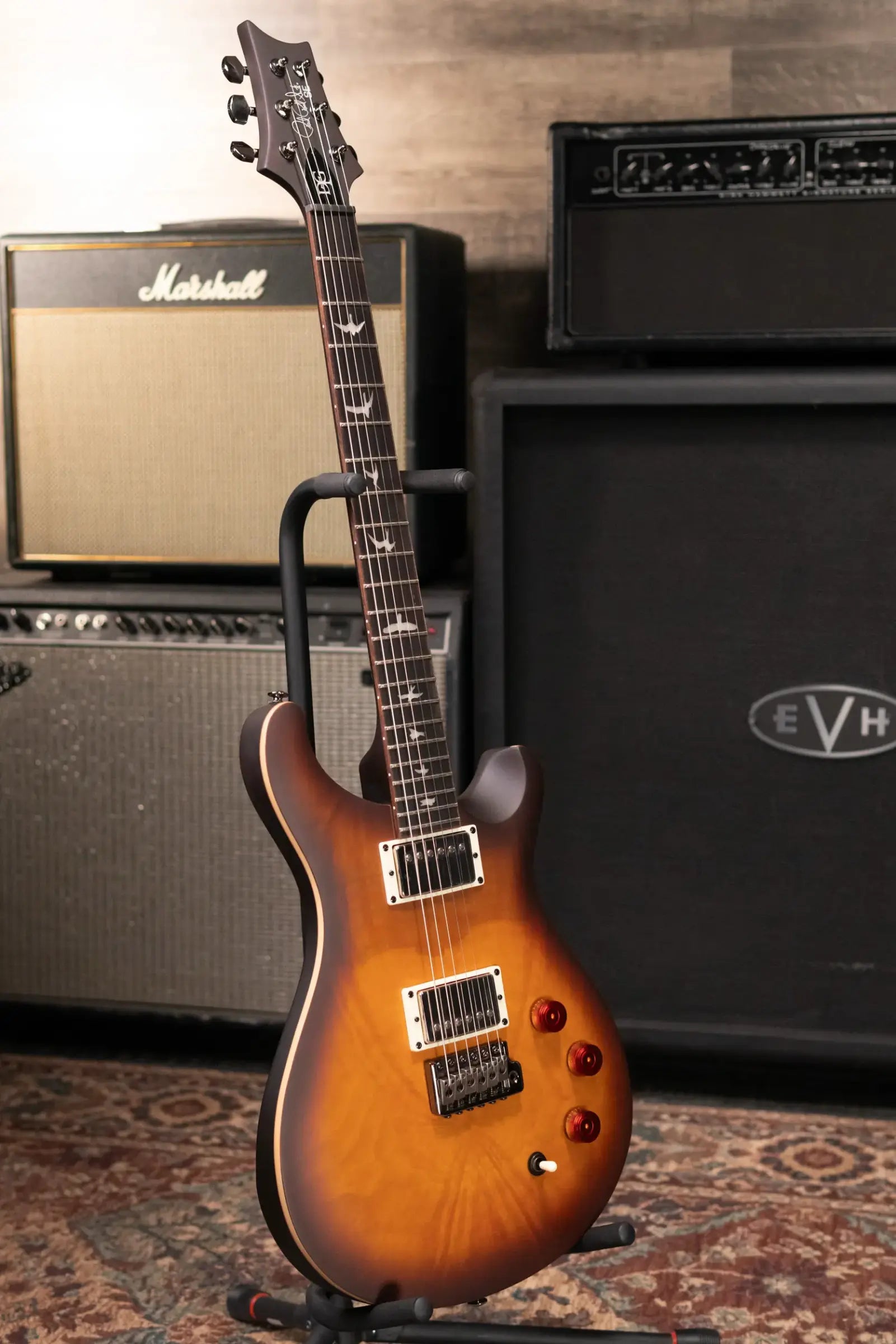 PRS DGB22MT SE DGT David Grissom Solid Body Electric Guitar - McCarty Tobacco Sunburst with Gig Bag