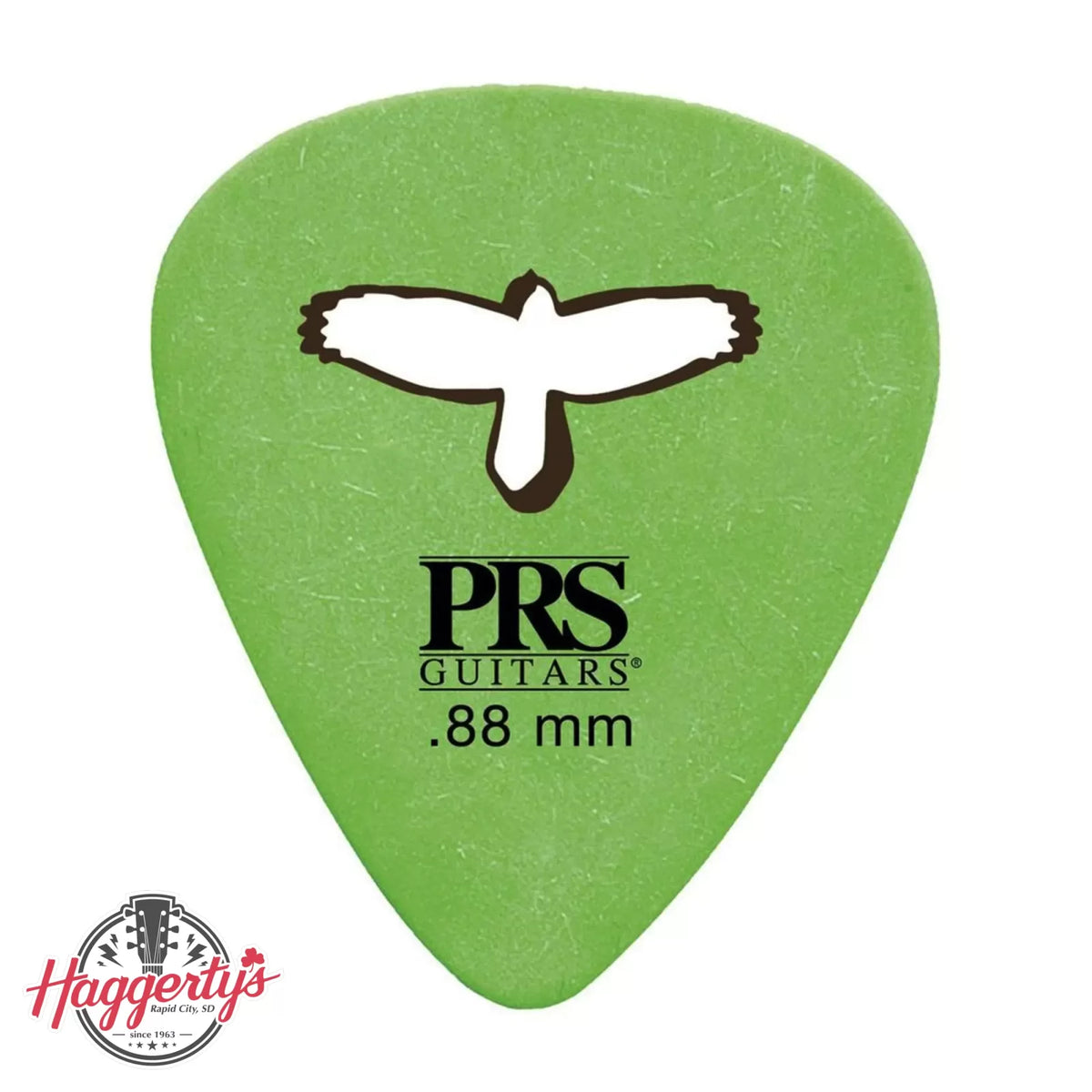 PRS Delrin Punch Picks 12 Pack .88mm Green