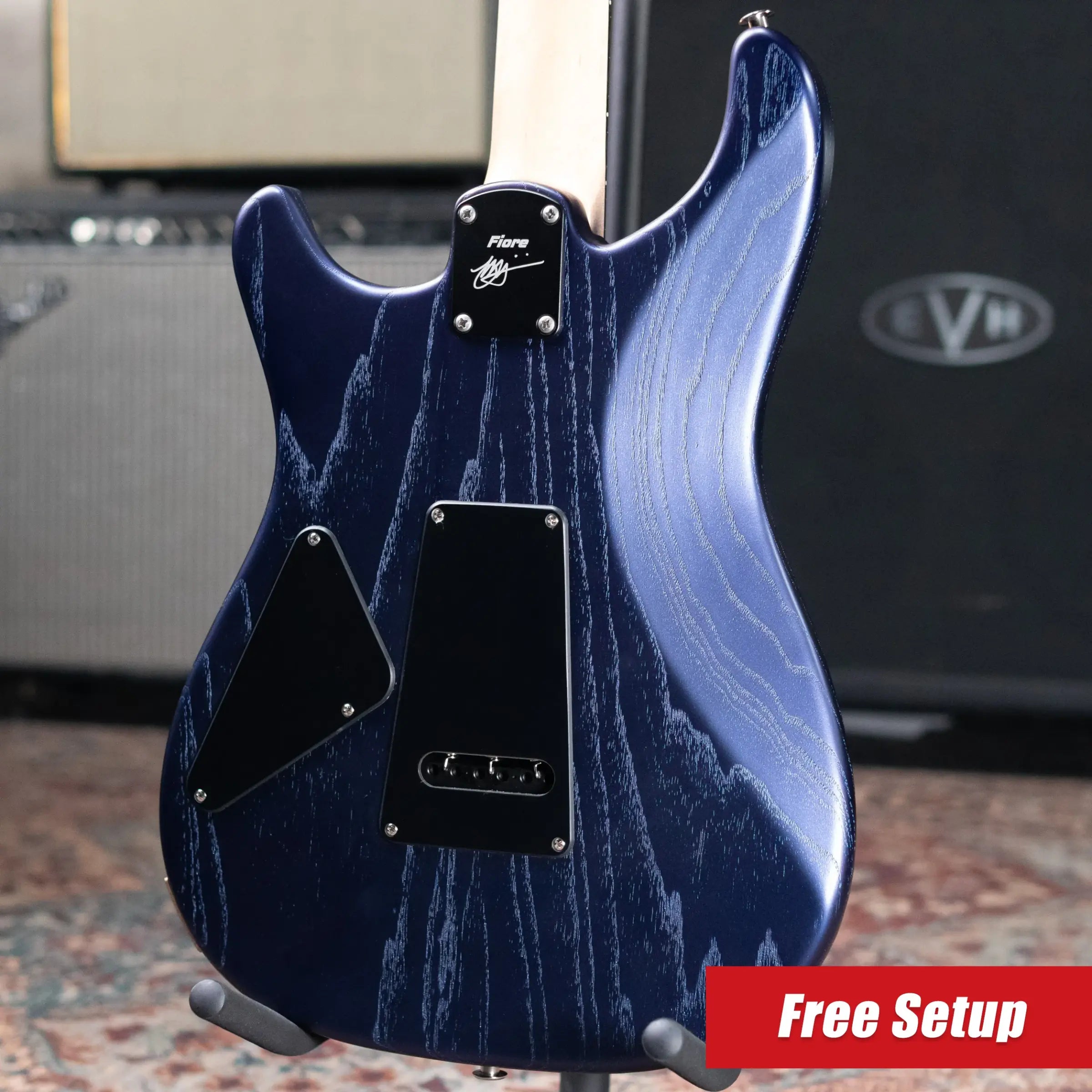 PRS Fiore HH Satin Electric Guitar - Metallic Midnight with Gig Bag