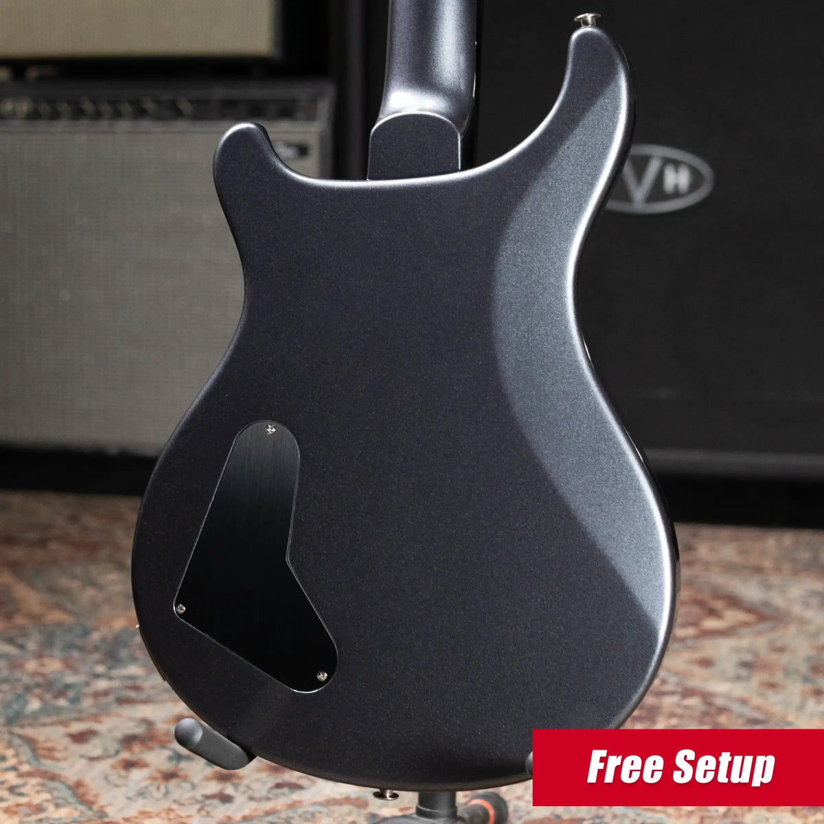PRS Jonathan Jourdan Signature Limited Edition Electric Guitar - Gunmetal Metallic with Hardshell Case