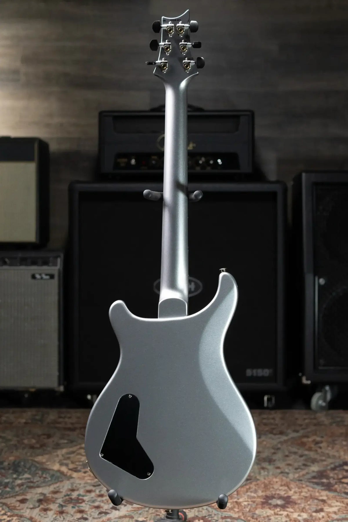 PRS Jonathan Jourdan Signature Limited Edition Electric Guitar - Platinum Metallic with Hardshell Case