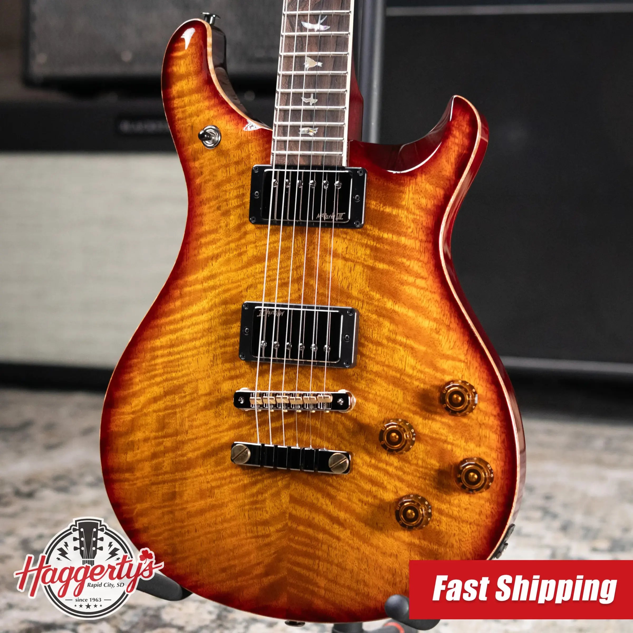 PRS Mango Limited Edition (1 of 200) 594 McCarty Solid Body Electric Guitar - Solarflare with Hardshell Case