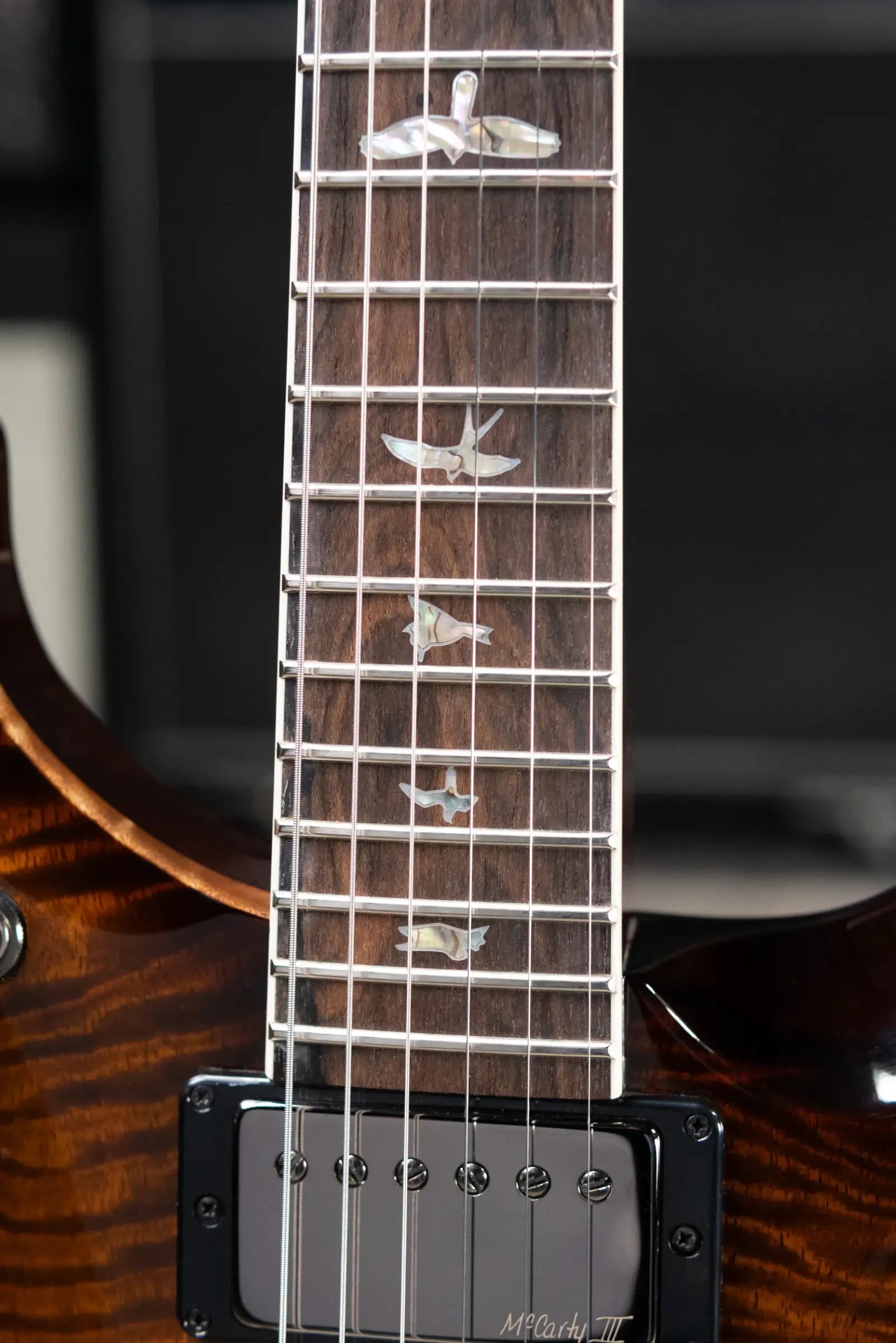 PRS Mango Top Limited Edition (1 of 200) 594 McCarty Solid Body Electric Guitar - Black Gold Burst with Hardshell Case