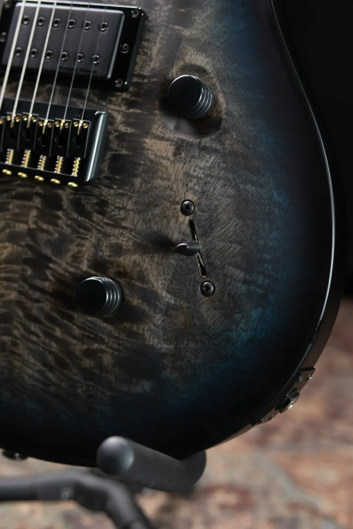 PRS Mark Holcomb Signature Electric Guitar - Blue Wraparound Burst with Hardshell Case - Used