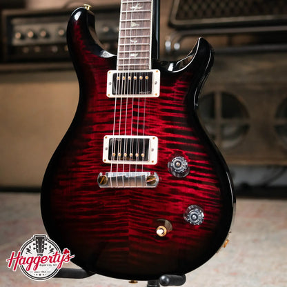 PRS McCarty Flame Maple 10-Top Electric Guitar - Fire Red Wrap Smokeburst with Hardshell Case