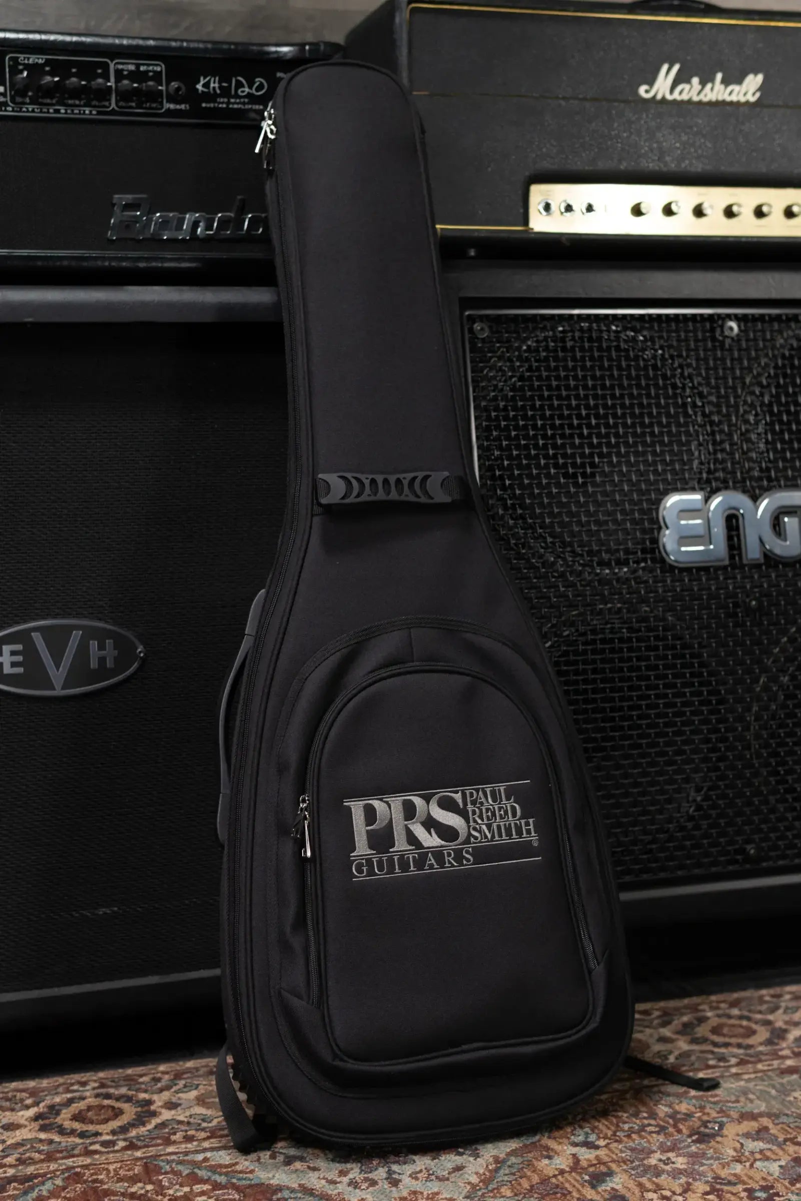 PRS S2 LTD Edition Custom 24-08 Poplar Burl Top Electric Guitar - Satin Charcoal Burst with Gig Bag
