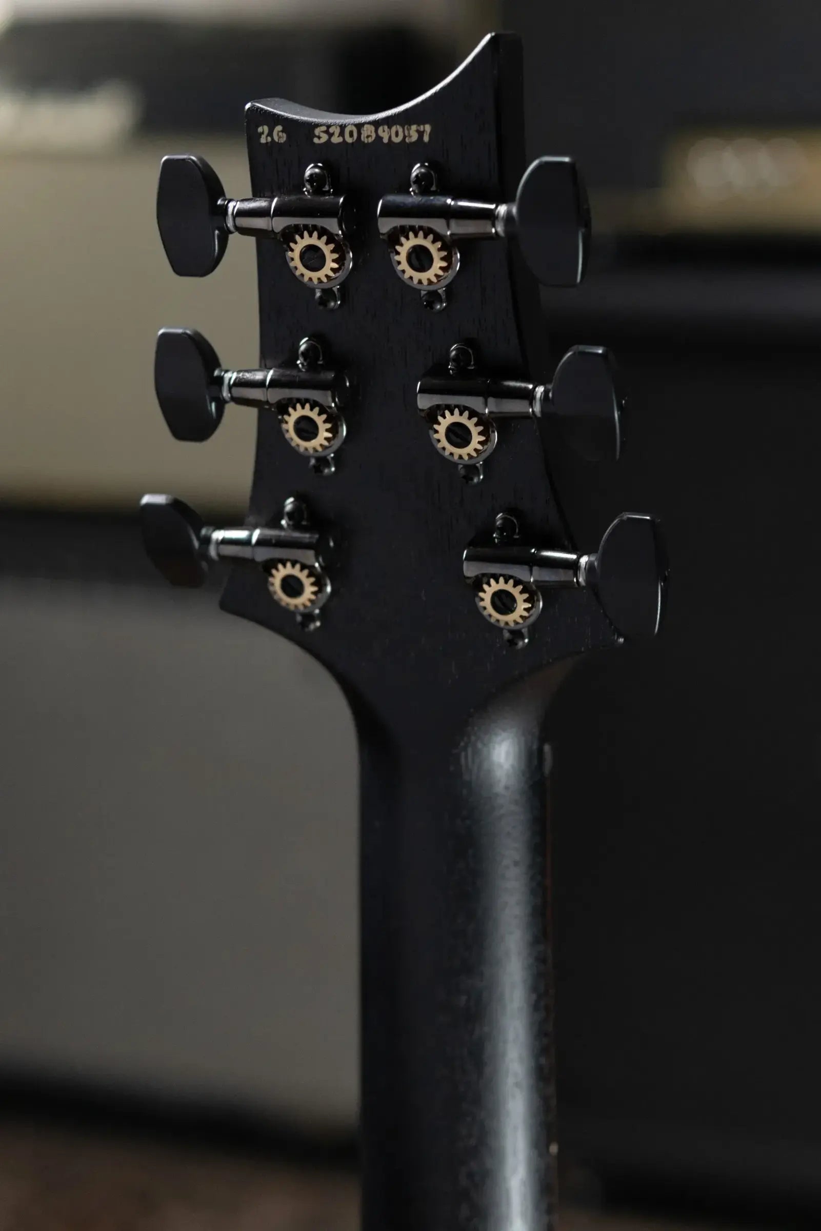 PRS S2 LTD Edition Custom 24 Poplar Burl Top Electric Guitar - Satin Charcoal Burst with Gig Bag