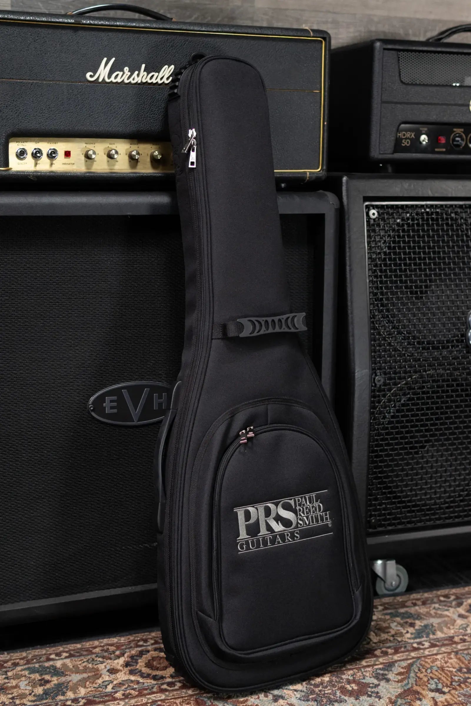 PRS S2 LTD Edition Custom 24 Poplar Burl Top Electric Guitar - Satin Charcoal Burst with Gig Bag
